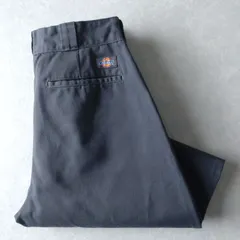 ■古着 Dickies ディッキーズ 874CH ワークパンツ チノ チャコール 実寸W34L31【D1639】