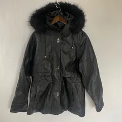 【美品】y2k 90's  激レア　珍品　ギミック　ファイヤーマン　Croft & Barrow 本革　ターンロック　レザージャケット　L  ブラック　コート　ジャケット　黒　ライナー付