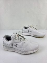 빈트로^255 アンダーアーマー Hovr 白 ゴルフシューズ
