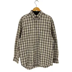 エディーバウアー Eddie Bauer 00s チェックボタンダウンシャツ メンズ JPN：M 