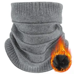 【新品】 [MOWO] ネックウォーマー メンズ 【首筋まで保温対策・ふわふわ肌触り・小顔魔法】 ネックガード スヌード 極めた暖かさ 厚手 防風防寒 暖かい 柔らかい 息苦しくない 首巻き 持ち運び 秋冬 軽量 無地 もこもこ スポーツ・通勤・通学・登山