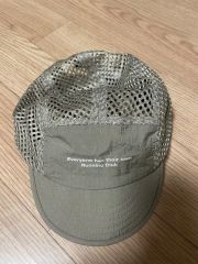 ランニングクラブ メッシュ キャップ 帽子 カーキ