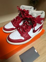 ナイキ ジョーダン 1 レトロ ハイ OG スタジャン レッド 245 新品