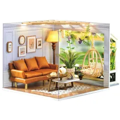 (ｔ-FREAK) ドールハウス 手作りキットセットミニチュア My Little Scene シリーズ (H-025 WORM MOMENT)