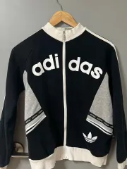 adidas ブラック トラックジャージ ジャージ (ヴィンテージ)