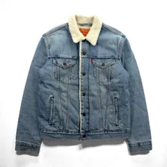 Levi's シェルパ トラッカージャケット 裏ボア デニムジャケット Gジャン M インディゴ TYPE 3 SHERPA TRUCKER SPLITSVILLE 163650110