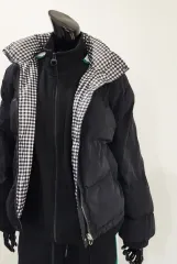 リバーシブル ダウンジャケット