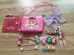 女の子財布 髪留め ヘアゴム (アクセサリー まとめ売り)