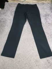 アディダス ゴルフ ズボン シアサッカー 夏 パンツ ブラック 34