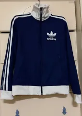 アディダス ネイビー トラックジャージ