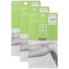 【新品】 [アツギ] ASTIGU（アスティーグ）【爽】 ストッキング ベタつきにくい ひざ下丈 ＜3足セット＞