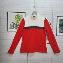 Callaway キャロウェイ 防風 ハーフジップ ニット 長袖 Tシャツ ゴルフウェア 95サイズ ほぼ新品