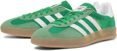 [アディダス] ガゼル インドア GAZELLE INDOOR グリーン/フットウェアホワイト/ヘイジーグリーン IE6605 24.0cm [24.0 cm]
