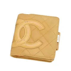 【最大30％OFF★年末SALE】シャネル CHANEL 二つ折り財布 レザー×エナメルレザー レディース 中古