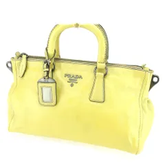 【最大30％OFF】プラダ PRADA ハンドバッグ ベージュ レザー 中古