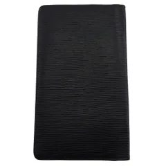 【最大30％OFF★ウィンターセール】ルイ・ヴィトン LOUIS VUITTON 札入れ エピ ポルトシェキエカルトクレディ ブラック レディース 中古