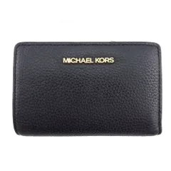 マイケルコース Michael Kors 長財布 ブラック×ゴールド レディース 中古
