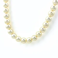 タサキ TASAKI パール デザインネックレス シルバー 真珠 silver ネックレス SV パール レディース 【中古】