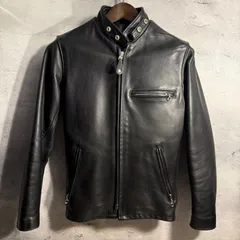 ✨ Schott ショット USA製 シングルライダース レザージャケット 32 ボアライナー付き ブラック 革質良好 米国製