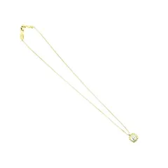 【最大30％OFF★ウィンターセール】ニナリッチ NINA RICCI ネックレス NRマーク ラインストーン キヘイチェーン ゴールド シルバー レディース 中古