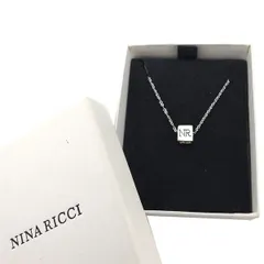【最大30％OFF★ウィンターセール】ニナリッチ NINA RICCI ネックレス シルバー×ラインストーン レディース 中古