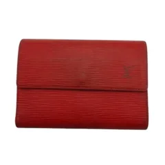 【最大30％OFF★ウィンターセール】ルイ・ヴィトン LOUIS VUITTON 長財布 エピ ポルトトレゾールインターナショナル レッド レディース 中古