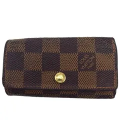 【最大30％OFF★年越しセール】ルイ・ヴィトン LOUIS VUITTON キーケース ダミエ ミュルティクレ4 ダミエ エベヌ レディース 中古