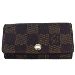 【最大30％OFF★年越しセール】ルイ・ヴィトン LOUIS VUITTON キーケース ダミエ ミュルティクレ4 ブラウン ベージュ レディース 中古