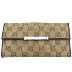 【最大30％OFF】グッチ GUCCI 二つ折り財布 GG柄 レディース 中古