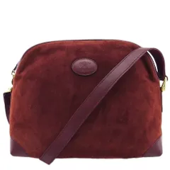 【最大30％OFF】セリーヌ CELINE ショルダーバッグ トリオンフ ボルドー×ゴールド レディース 中古