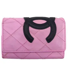 CHANEL シャネル　キーケース　キーホルダー　キーリング　カンボンライン 2025年最新】chanel カンボンライン キーケースの人気アイテム - メルカリ