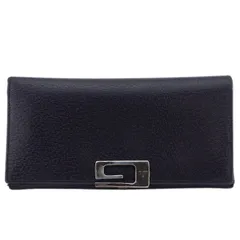 【最大30％OFF】グッチ GUCCI 長財布 Gマーク オールドグッチ ブラック レディース 中古