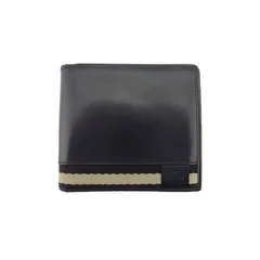 【最大30％OFF★ウィンターセール】グッチ GUCCI 二つ折り財布 シェリーライン ブラック ベージュ レディース 中古