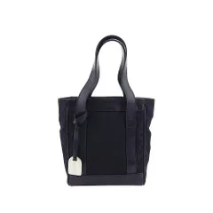 【最大30％OFF★ウィンターセール】グッチ GUCCI ハンドバッグ ロゴプレート オールドグッチ ブラック シルバー レディース 中古