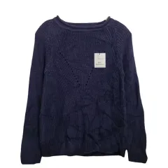 未使用品 Jean Feldinand ネイビー ニット M ヴィンテージ ニット