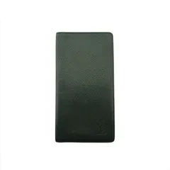 【最大30％OFF★ウィンターセール】ルイ・ヴィトン LOUIS VUITTON 札入れ タイガ ポルトカルトクレディ円 ブラック レディース 中古