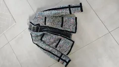 ツイード ジャケット 高級 年末 パーティー