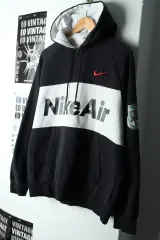 (L-XL) NIKE フード付きTシャツ 使用感 慶州FC 限定モデル 起毛 - 165D3