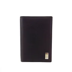 【最大30％OFF★ウィンターセール】ダンヒル Dunhill カードケース サイドカー ブラウン シルバー レディース 中古