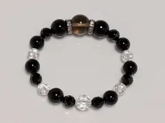 パワーストーン　天然石　ブレスレット　オニキス他　15cm　No.183