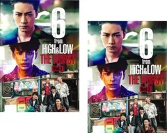 6 from HiGH&LOW THE WORST(2枚セット)第1話～第6話 最終【全巻セット 邦画 中古 DVD】ケース無:: レンタル落ち