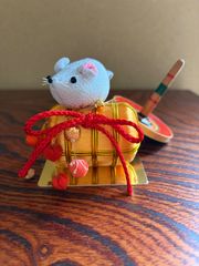 縁起物 米俵ネズミ - メルカリ