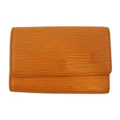 【最大30％OFF】ルイ・ヴィトン LOUIS VUITTON キーケース エピ ミュルティクレ6 オレンジ ゴールド レディース 中古