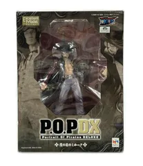 美品 メガハウス ONE PIECE Portrait.Of.Pirates DELUXE エクセレントモデルシリーズ 鷹の目 ジュラキュール・ミホーク フィギュア