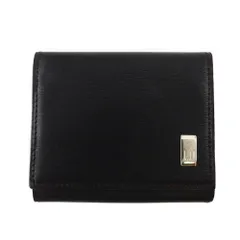 【最大30％OFF★ウィンターセール】ダンヒル Dunhill コインケース サイドカー ロゴプレート ブラウン シルバー レディース 中古