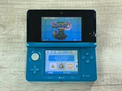 3DS 本体 任天堂 NINTENDO アクアブルー 動作品