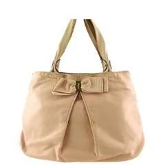 【最大30％OFF】サルヴァトーレフェラガモ Salvatore Ferragamo トートバッグ ヴァラリボン ピンク ゴールド レディース 中古