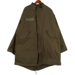 LAFUDGE STORE カーキ フィッシュテールパーカー L / i9820