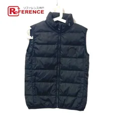 極美品　グッチ　ダウンベスト　GG　総柄　ワッペン　2way　フード　紺　M 極美品 グッチ ダウンベスト GG 総柄 ワッペン 2way フード 紺 M