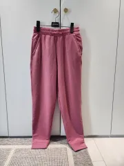 ナイキ ピンク レディース トレーナー ジョガー ヨガ パンツ ドライフィット ブラック